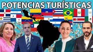 10 PAÍSES MÁS TURÍSTICOS DE AMÉRICA LATINA 2024