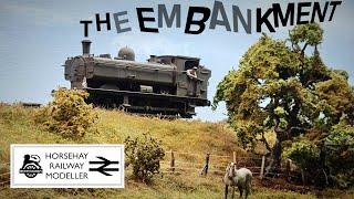 Model Railway Layout Update - Building Embankment Scenery #7