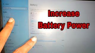 How to Increase Laptop Bettry Power | Bettry Not Working Problem#macnitesh#2024