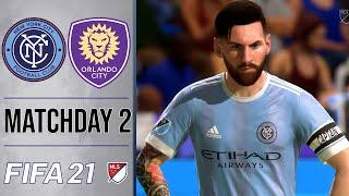 FIFA 21 CPU vs CPU | NYCFC vs Orlando City | Match Highlights