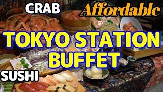 Tokyo Station Buffet: Affordable all-you-can-eat crab, sushi, Japanese, Western, and Chinese food!