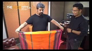 Raghu Dixit - How to tie a Lungi with Aditya Mendonca  #thegoodcityshow