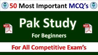 Master Pak Study - Fun and Interactive MCQs for Exam Preparation - Generic Knowledge