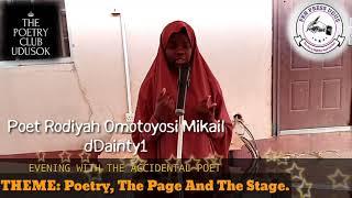 Evening With The Accidental Poet