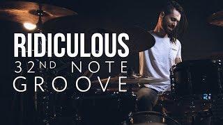 Ridiculous 32nd Note Groove | Drum Lesson w/ Orlando Drummer