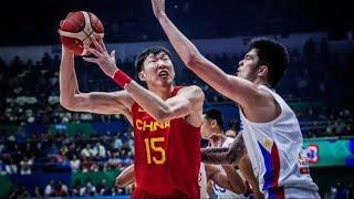 Zhou Qi dominated Kai Sotto 5 times！周琦5次军训凯 · 索托！