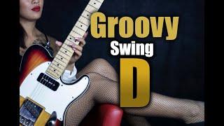 Blues Backing Track Jam - Ice B. - MCCD Sessions - Groovy Swing in D