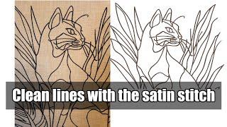 Embroidery digitizing tutorial: Clean line work and minimal trims