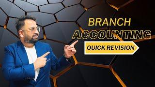 Branch Accounting - Quick Revision #carohitsethi