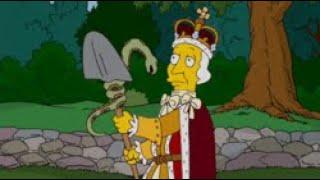 La Segunda Enmienda en los Simpsons: derecho al arma para defenderse del rey de Inglaterra (Español)