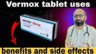 Vermox Tablet|uses|side effects| benefits of vermox Tablet| How to use vermox|