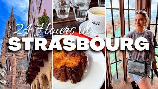 What to see in STRASBOURG in 24 Hours I Where to eat I Travel with Me! FRANCE #klaravyletal