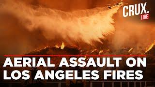 LIVE Los Angeles Fires | California Wildfire Live | Palisades Fire | Fire Spreads To Brentwood | US