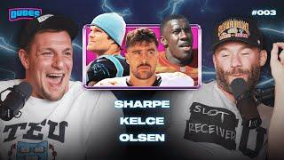 Gronk & Julian Edelman on Travis Kelce, Greg Olsen, & Shannon Sharpe | National Tight Ends Day