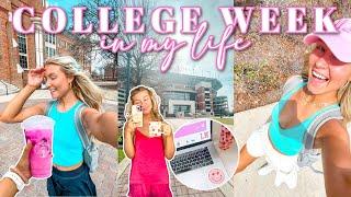 College Week In My Life at The University of Alabama! | Classes, Modeling, Studying, Work Meeting