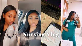 A WEEK IN THE LIFE OF A NURSING STUDENT/ PCT | Studying for exam, OB Clinical, & more!