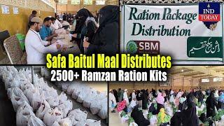 Safa Baitul Maal Distributes 2500+ Ramzan Ration Kits