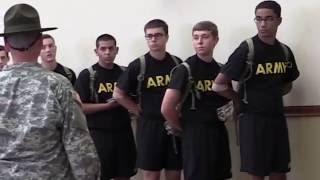 First Days of Army Basic Training: Reception Battalion