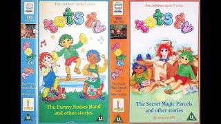 Tots TV - The Funny Noises Band (VC 1384), The Secret Magic Parcels (VC 1385) 1995 UK VHS