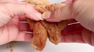 Keto Cinnamon Sugar Pretzels | Fat Head Dough