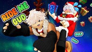 Reacting to Roblox Story | Roblox gay story ️‍ | A RIDE TO HIS HUGE NORTH POLE!