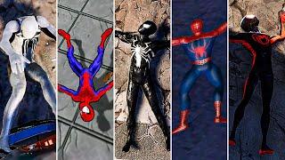 Evolution of Fall Damage in Spider-Man Games (1982 - 2023)