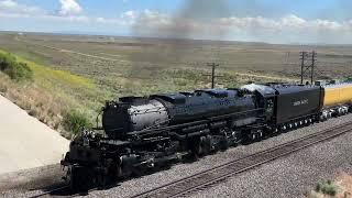 Big Boy 4014 Westward Bound Tour Part 3, Rawlins, WY to Creston, WY