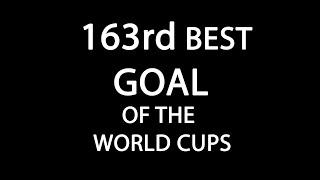 The Brazilian Rivelino scored the 163rd best goal of the World Cups in Germany 74.