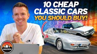 10 CHEAP MODERN CLASSIC CARS YOU SHOULD ACTUALLY BUY!