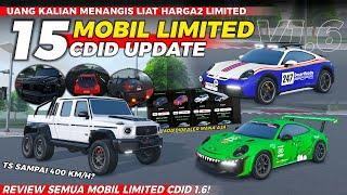 Review Semua Mobil LIMITED SPESIAL CDID UPDATE 1.6‼️​​ Mana Yg Terbaik? Roblox Car Driving Indonesia