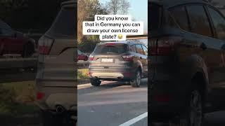 Then I‘ll get a pink one #car #licenseplate #driving #motorway #germany #highway #dashcam #shorts