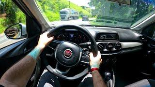 Fiat Argo Drive (1.0) 2019 / POV Test Drive 4K (No narration)