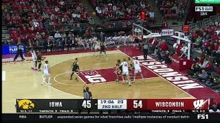 Highlights vs Iowa || Wisconsin Basketball || Jan. 3, 2025