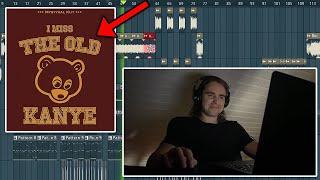 Making a Old Kanye West Type Beat | FL Studio Cookup