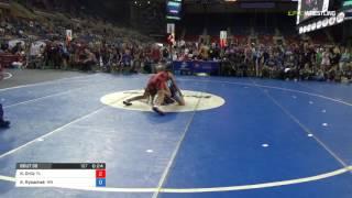 Cadet WM 122 Round of 32 - Karoline Ortiz (FL) vs. Kya Rybachek (MN)