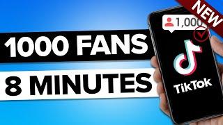 How To Get 1000 REAL Followers on TikTok in 7 Minutes (2024 Update)