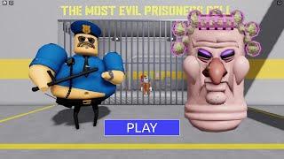 BIG HEAD GRUMPY GRAN in BARRY'S PRISON RUN! - Scary Obby #Roblox
