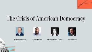 Atlantic Journalists on The Crisis of American Democracy | The Atlantic & University of Nevada, Reno