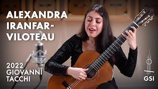 Buarque / Bastos' "Todo O Sentimento" played by Alexandra Iranfar-Viloteau on a 2022 Giovanni Tacchi