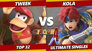 Cirque 4 - Tweek (Diddy Kong) Vs. Kola (Roy) Smash Ultimate - SSBU