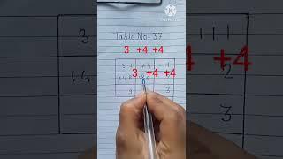 table 37|table number 37|easy tricks of table number 37|multiplication table number 37|math table 37