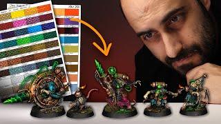 Painting a full Warband IN A SINGLE DAY using my Perfect Paint Palettes! - My first ever Skaven