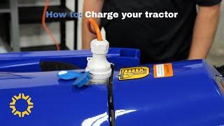 How to: Charge your Solectrac e25 Electric Tractor