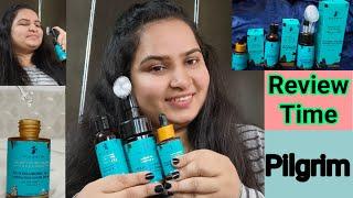 Honest Review On Pilgrim Lava Ash Face wash and Face serum #nehajain #pilgrim