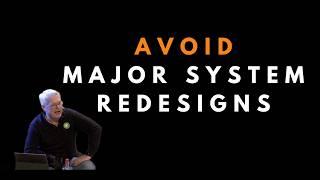 Why you should avoid grand system redesigns -  Uncle Bob