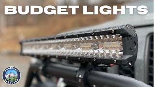 Off Road Lights | Budget Friendly Light Bar.