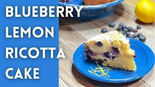 I Made Blueberry Lemon Ricotta Cake | First Day of Spring Collab