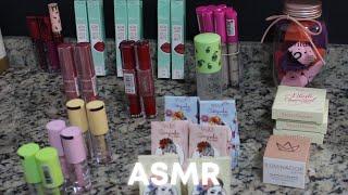 ASMR | Mostrando PRODUTOS NOVOS da minha LOJA! muitos sons relaxantes!