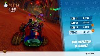 CTR Nitro Fueled - Oxide Time Trial #13: Dragon Mines (1:24:25)