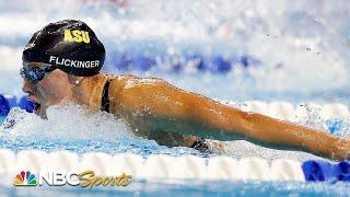 Hali Flickinger battles Regan Smith to the wall in epic 200 fly final | NBC Sports